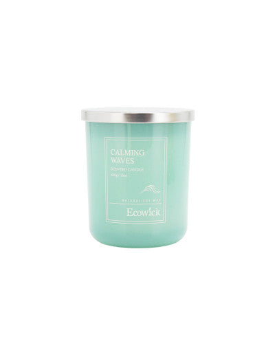 EcoWick Natural Soy Wax Candle Jar 450g - Calming Waves