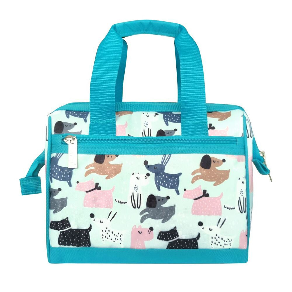 Sachi Insulated Trendy Lunch Tote Bag - Dog Park