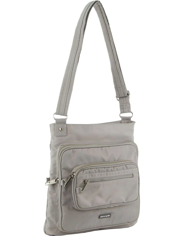 Pierre Cardin Anti-Theft Cross Body Bag - Taupe