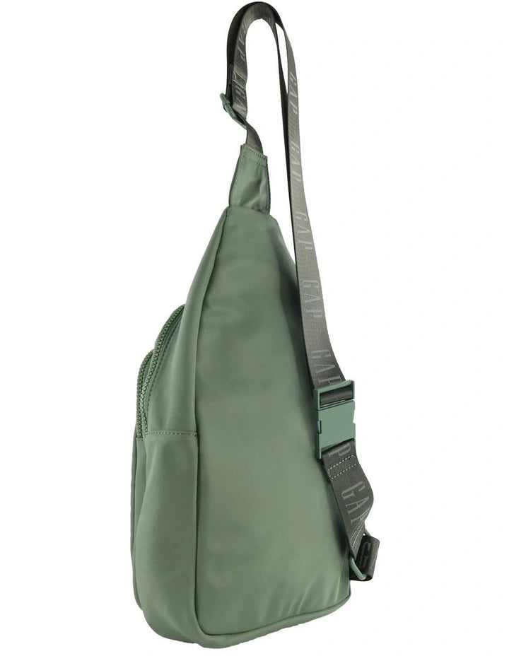 Gap Nylon Sling Back Pack Bag - Twig