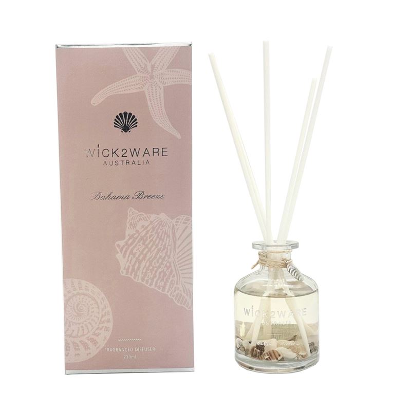 Wick2Ware Reed Fragrance Diffuser 230ml - Bahama Breeze