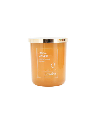 EcoWick Natural Soy Wax Candle Jar 450g - Guava Mango