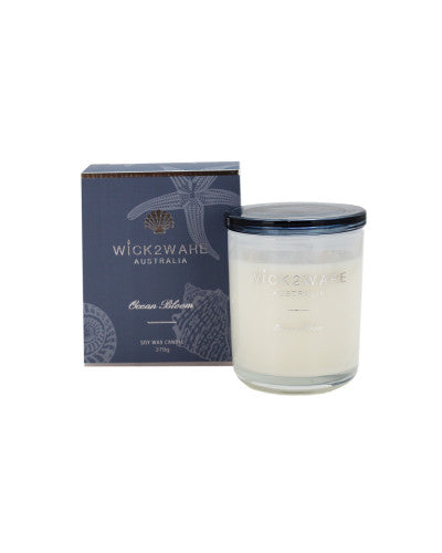 Wick2Ware Soy Candle 270g - Ocean Bloom