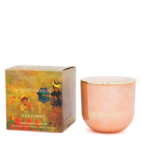 Aromabotanical Masters Scented Candle 310g - Wild Poppies Grapefruit Juniper