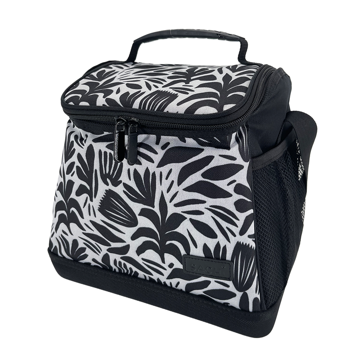 Sachi Weekender Insulated Cooler Bag 12L - Monochrome Blooms