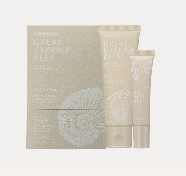 Great Barrier Reef Essentials Set – Lip Lustre & Hand Crème