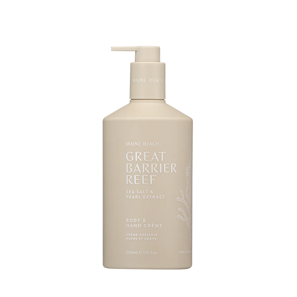 Great Barrier Reef Sea Salt Body & Hand Crème 500ml