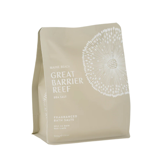 Great Barrier Reef Sea Salt Bath Salts Pouch 500g