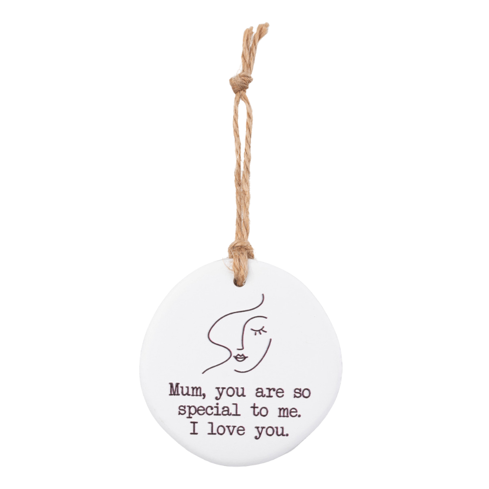 Tiny Treasures Embossed Ceramic Keepsake - Mum