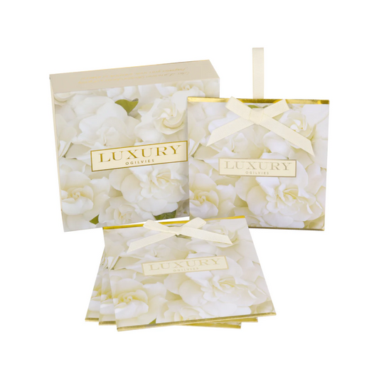 Luxury Scented Sachets Set of 4 - Gardenia