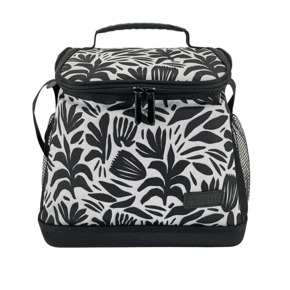 Sachi Weekender Insulated Cooler Bag 12L - Monochrome Blooms