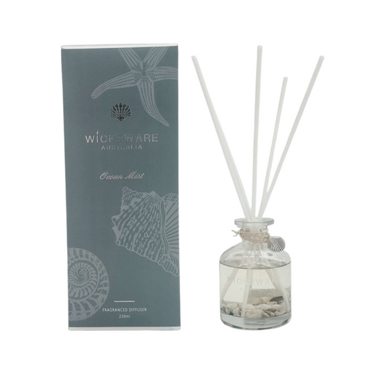 Wick2Ware Reed Fragrance Diffuser 230ml - Ocean Mist