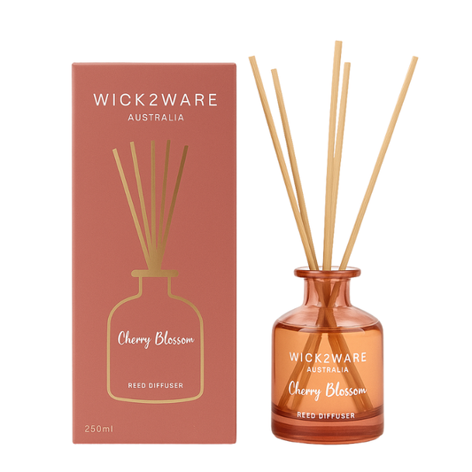 Wick2Ware Reed Fragrance Diffuser 230ml - Cherry Blossom