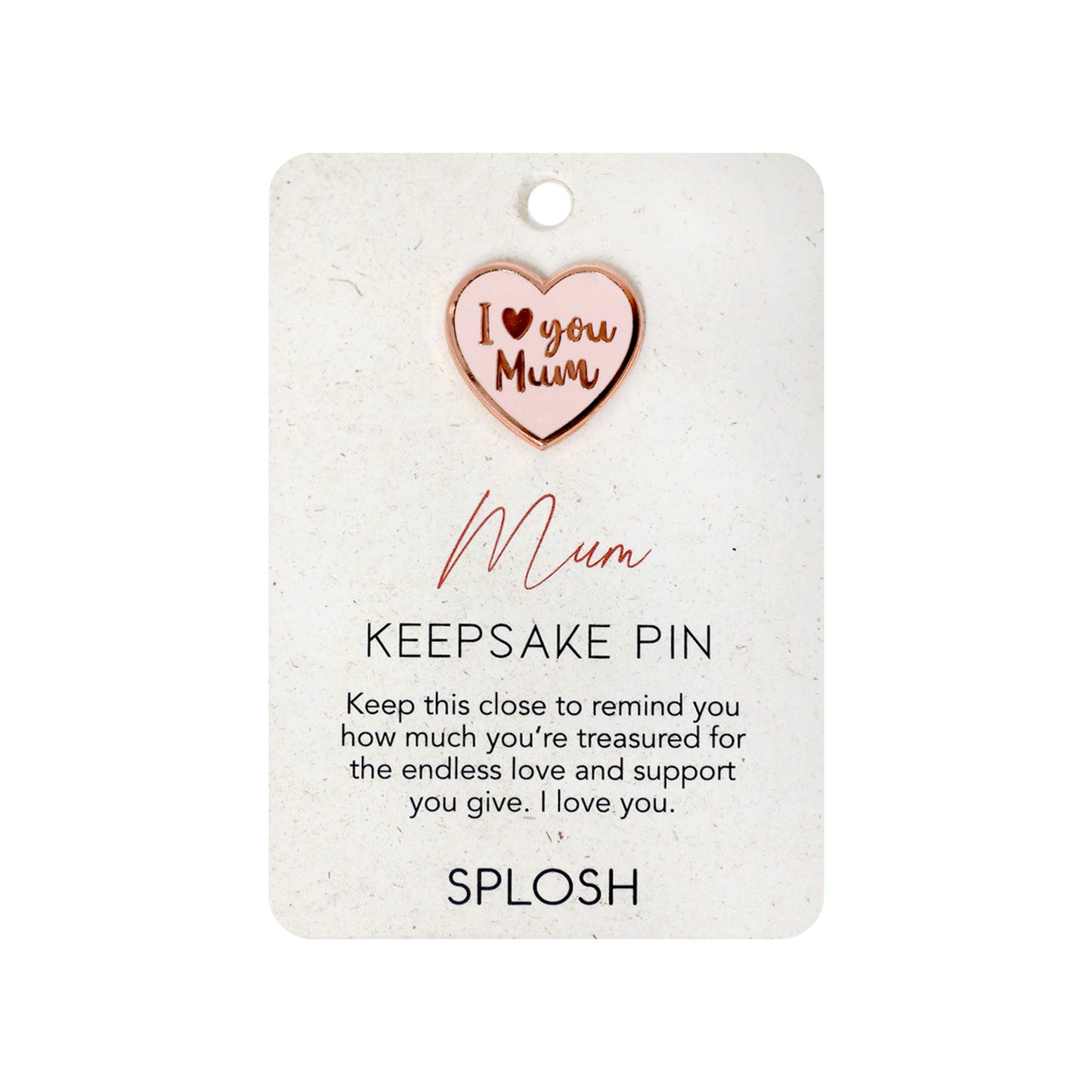 Mum Keepsake Pin