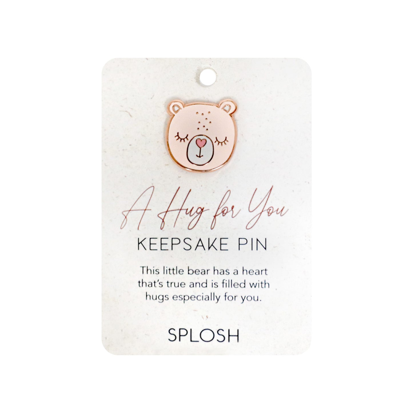 Hugs Keepsake Pin