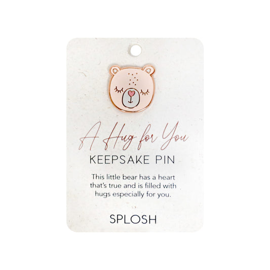 Hugs Keepsake Pin